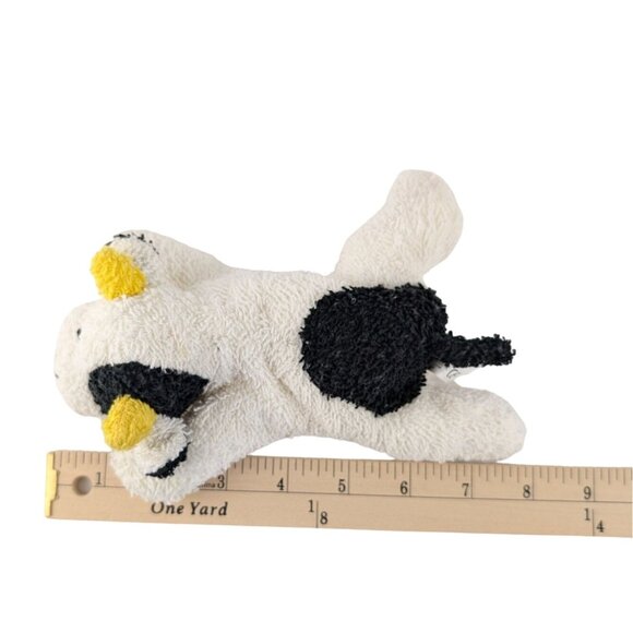 Russ Home Buddies Biff Cow #4163 Black White 7" Stuffed Animal Terry Cloth Vtg - Picture 7 of 7